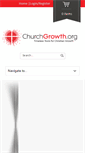 Mobile Screenshot of churchgrowth.org